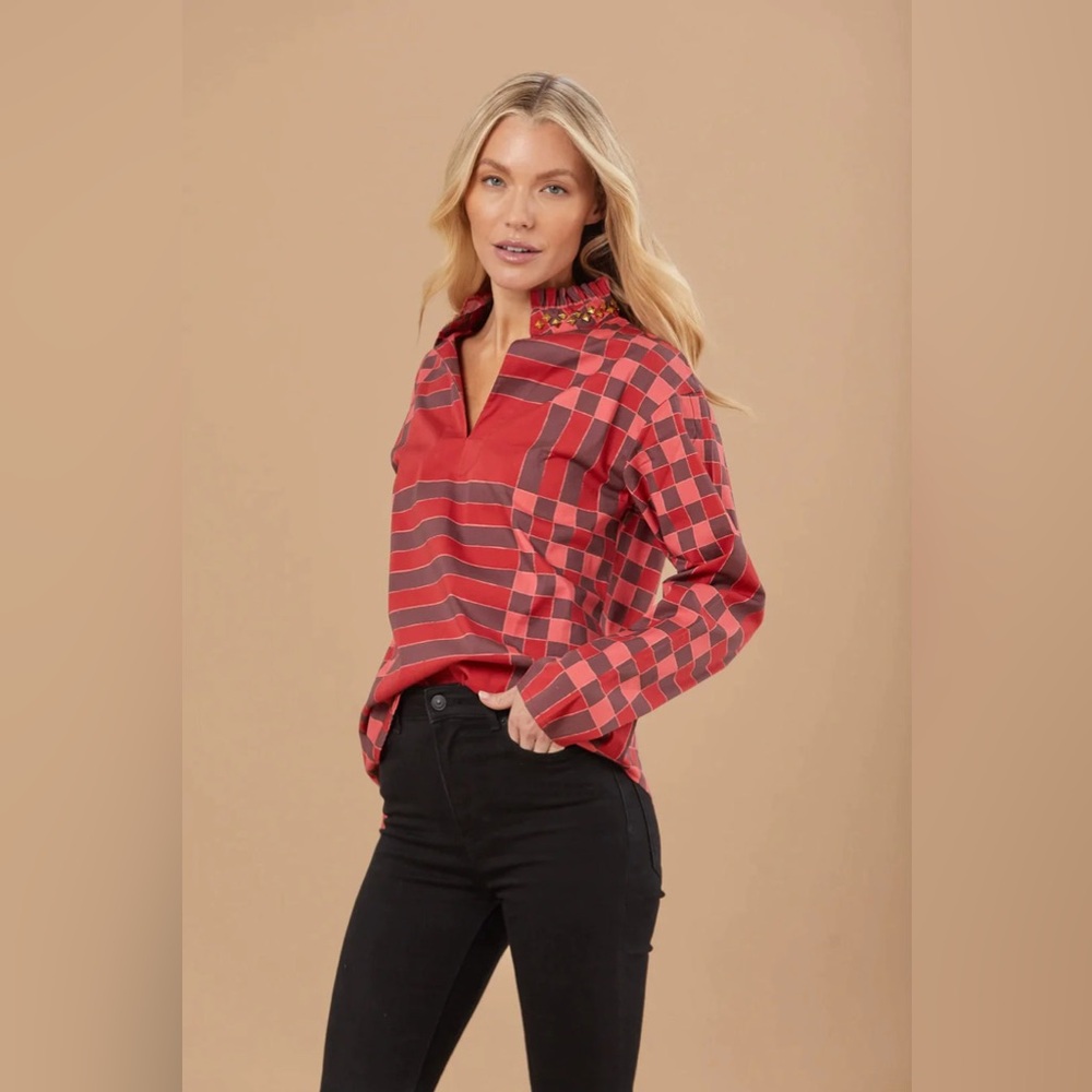 Sheridan French | Liv Blouse size small